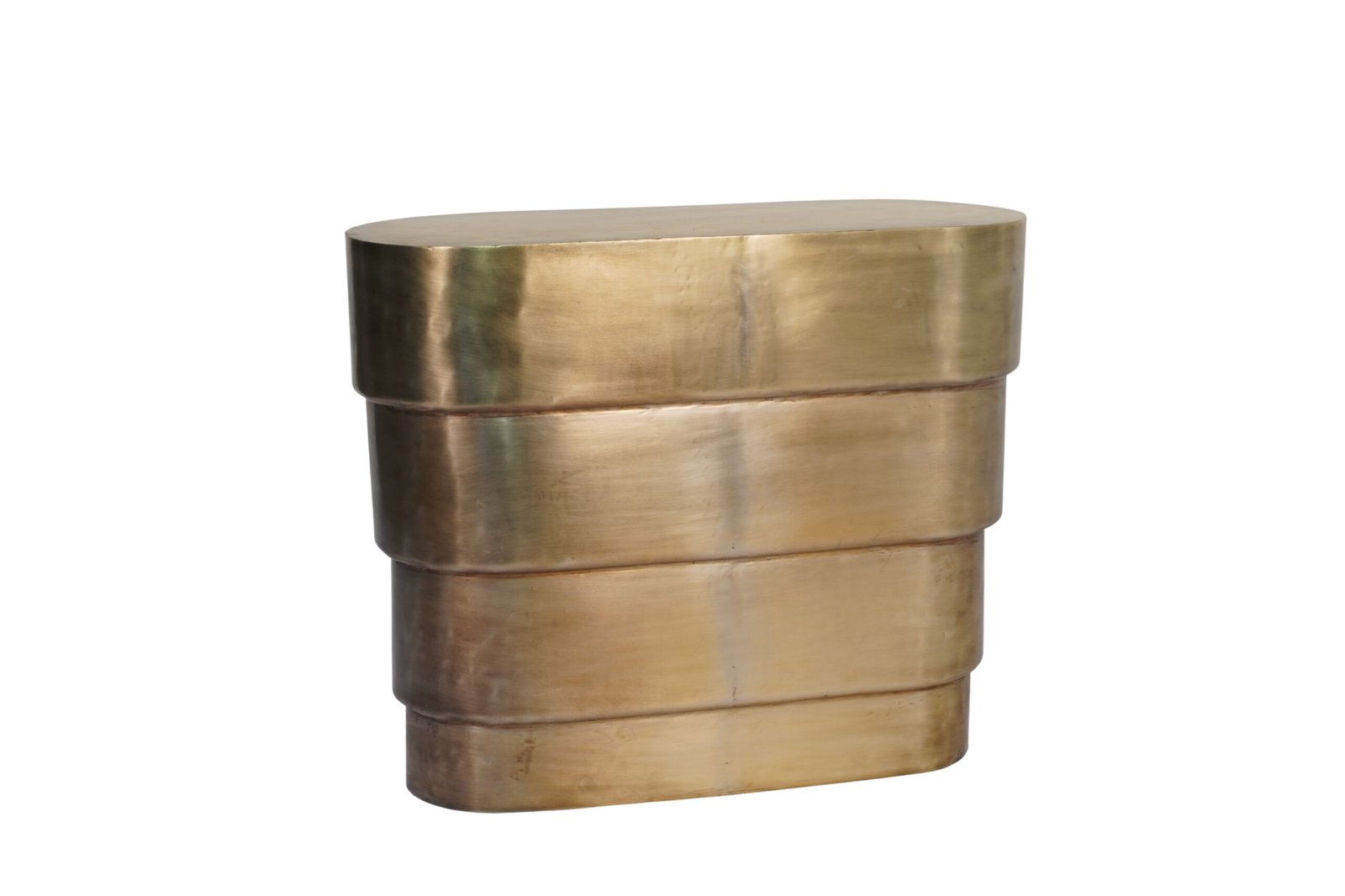 Iron forged sheet console with step design