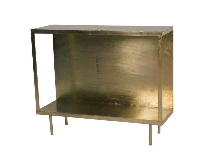 Iron C shape console