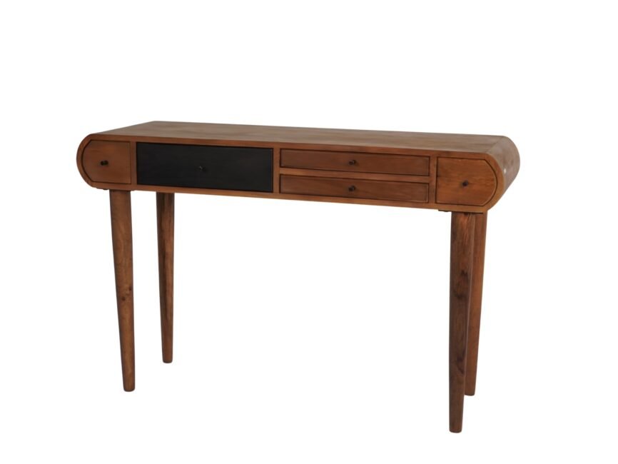Wooden 5 Drawer Desk