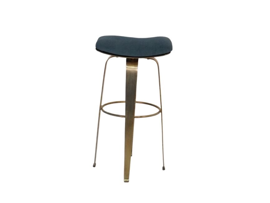 Iron forged diamond design stool