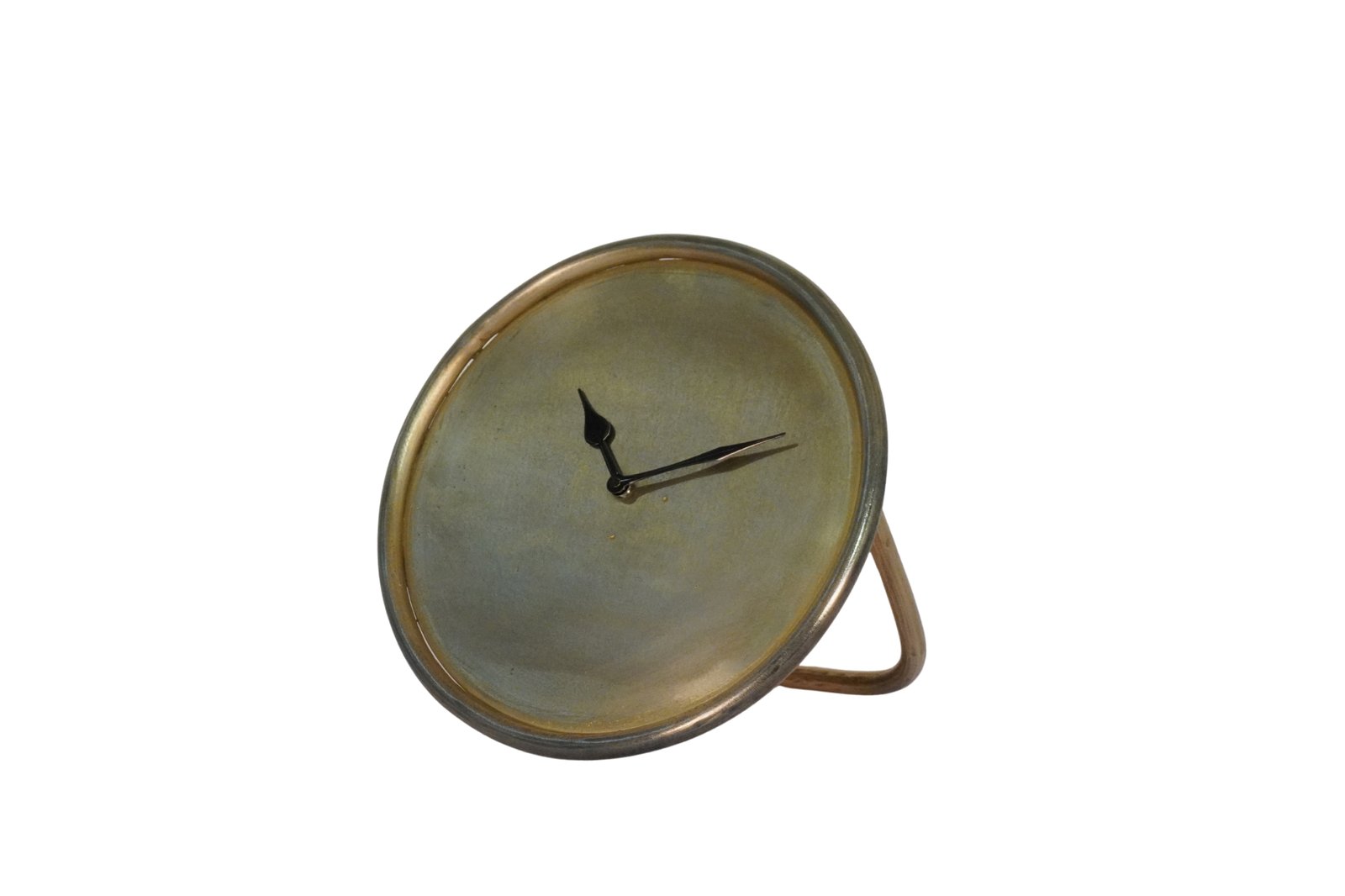 Iron disc design clock