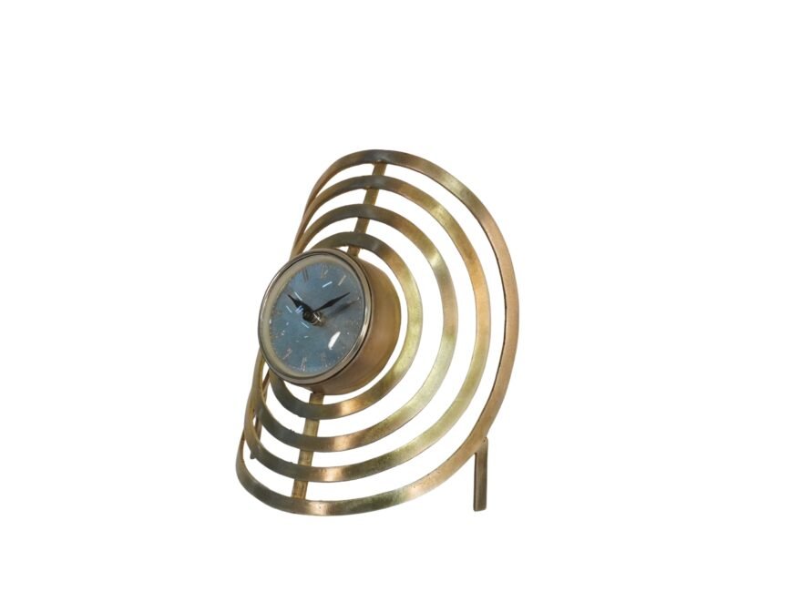 Iron forged multi ring design clock