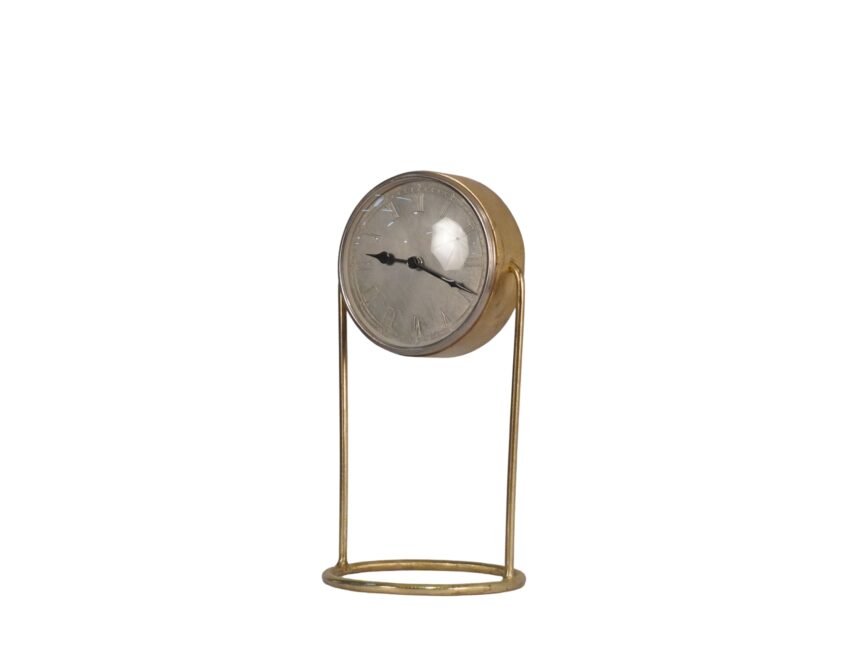 Iron forged ring design tall clock