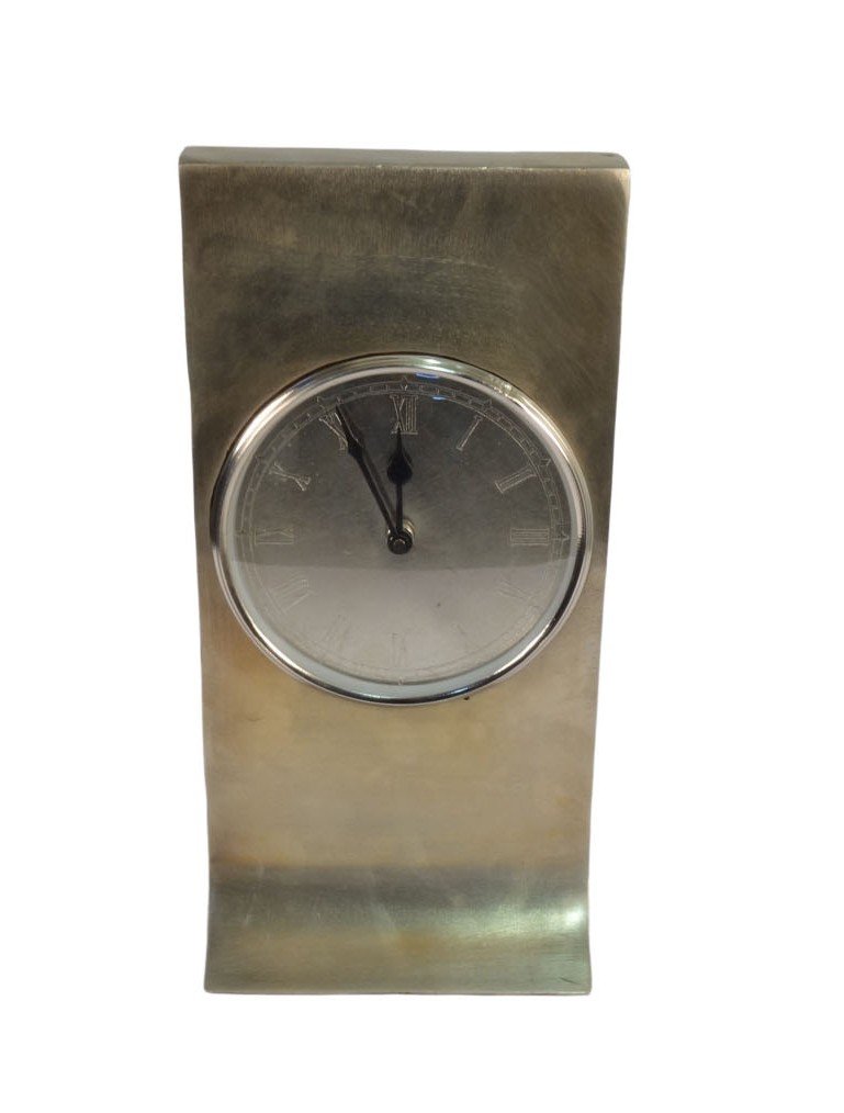 Iron forged panel design clock